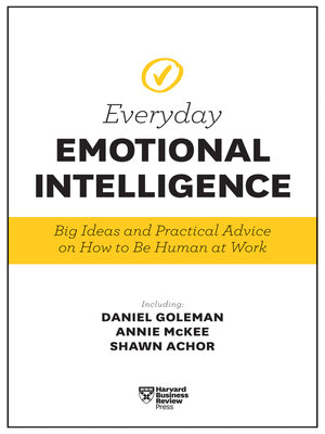 cover image of Harvard Business Review Everyday Emotional Intelligence